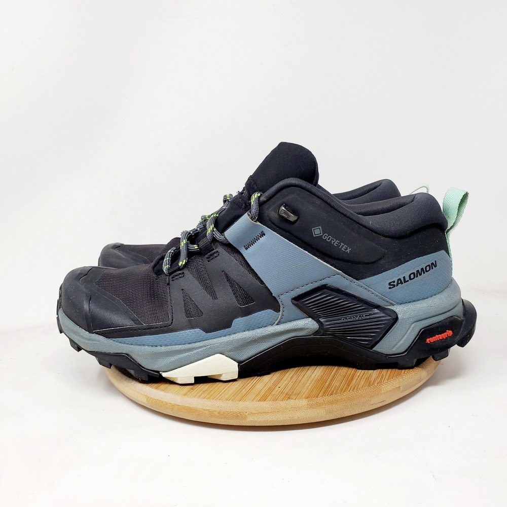 Salomon X Ultra 4 GTX Shoes Womens 8 Hiking Running Trail Lace Up WP Sneaker